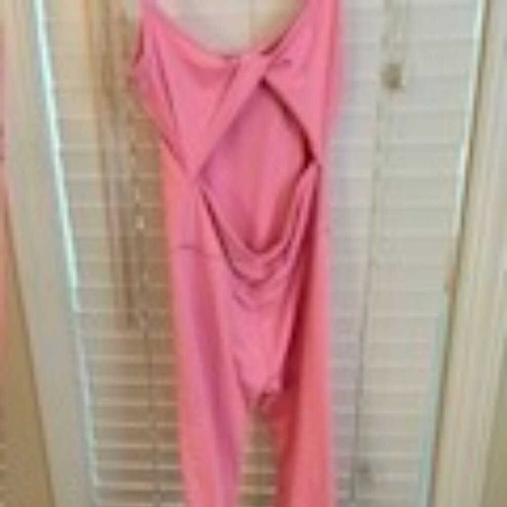 Sporty Target Pink Romper/Onesie Workout One Piece M